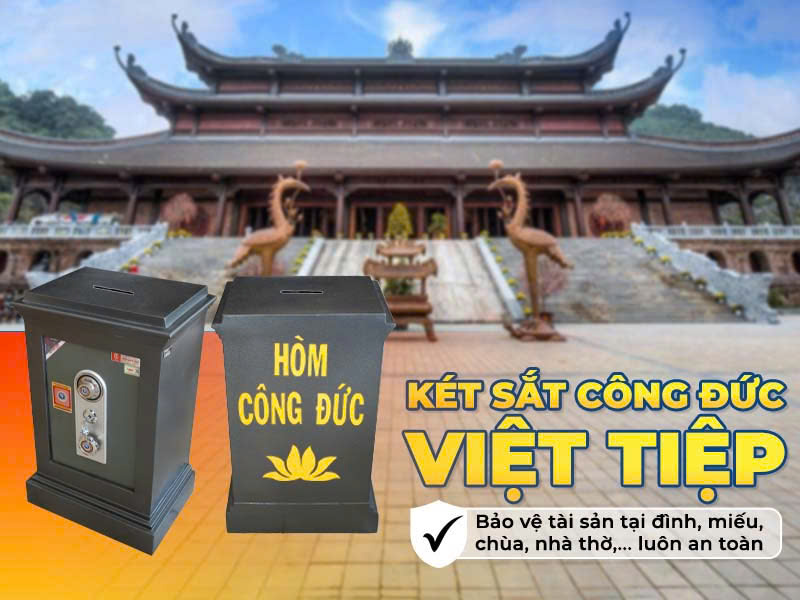 Két Sắt Khóa Cơ Công Đức Việt Tiệp CD335KC