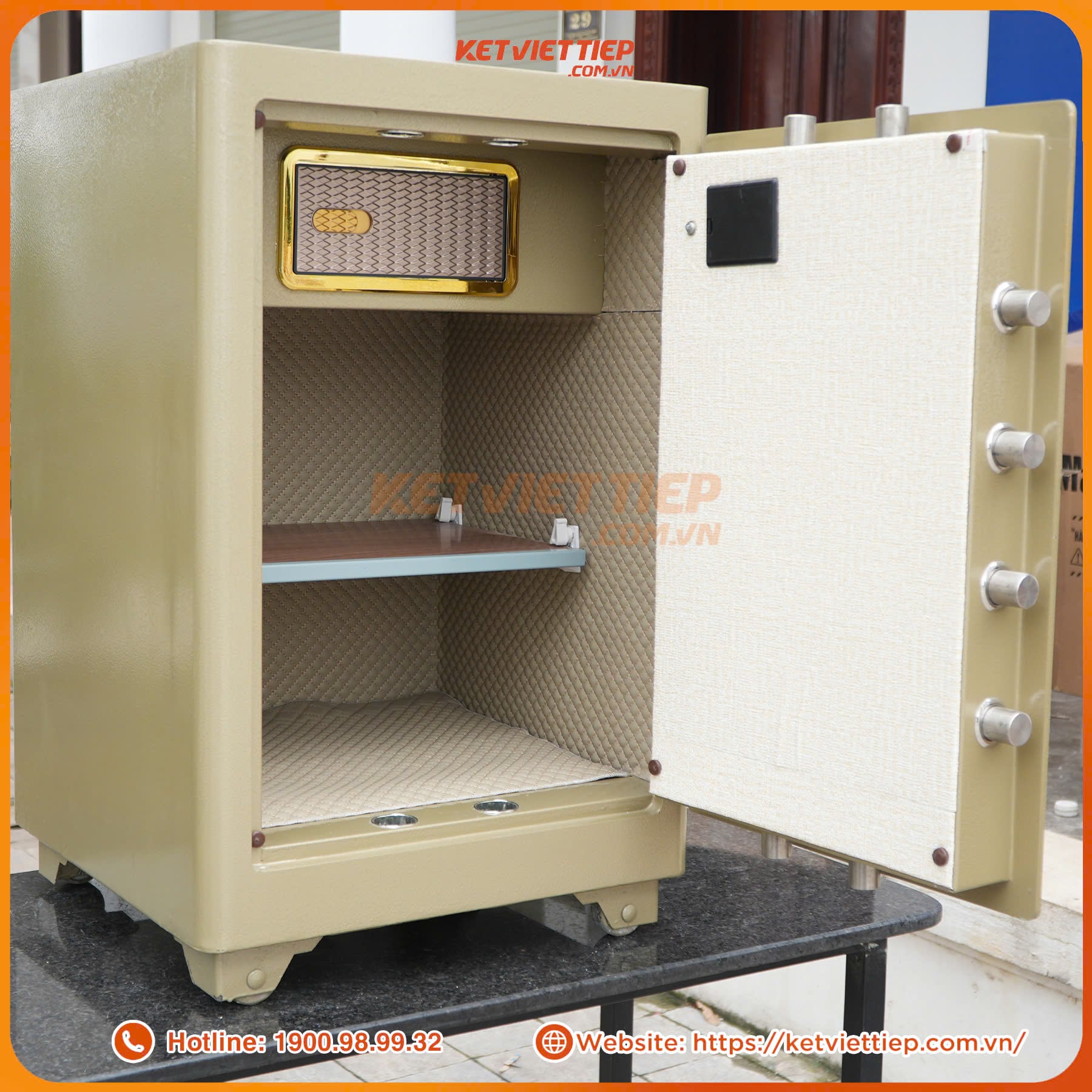 Két Sắt Việt Tiệp KSC76VTDT Vân Tay Điện Tử