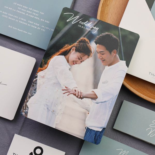 Thiệp Cưới Hiện Đại Kèm Hình Ảnh Tạo Nên Vẻ Tinh Tế ∞ TD-A0007 