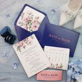  Thiệp Cưới Lavender Tình Ca ∞ TD-A0063 