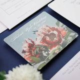  Thiệp Cưới Họa Tiết Hoa Lá ∞ TD-A0027 