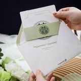  Thiệp Cưới “Sen Giao Hòa”  ∞ TD-HN0001 