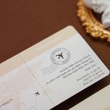  Thiệp Cưới Passport Cưới Em Một Vé – Không Khứ Hồi ∞ TD-PS.0001-D 