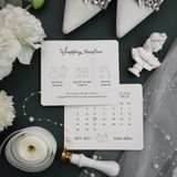  Thiệp Cưới Ngày Hoa Mộc Lan Nở, Em Là Cô Dâu Của Anh ∞ TD-A0048 