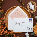  Tình Yêu Tinh Khôi, Dấu Yêu Vẹn Tròn – Pure Love Wedding Invitation ∞ TD-B0018 