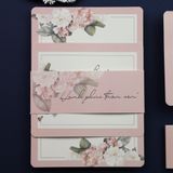  Thiệp Cưới Hồng Nhẹ Ngọt Ngào Sắc Phấn - Duyên Tròn Đầy ∞ TD-A0059 