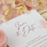  Thiệp Cưới Phong Cách Tối Giản ∞ TD-A0011 