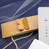  Thiệp Cưới Trắng Vàng Thanh Lịch – Elegant Golden Touch Invitation ∞ TD-B0027 