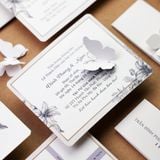  Thiệp Cưới Tối Giản Hoa Nhẹ Nhàng – Minimal Floral Invitation ∞ TD-B0020 
