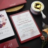  Ngập Tràn Yêu Thương – Eternal in Burgundy ∞ TD-H040 