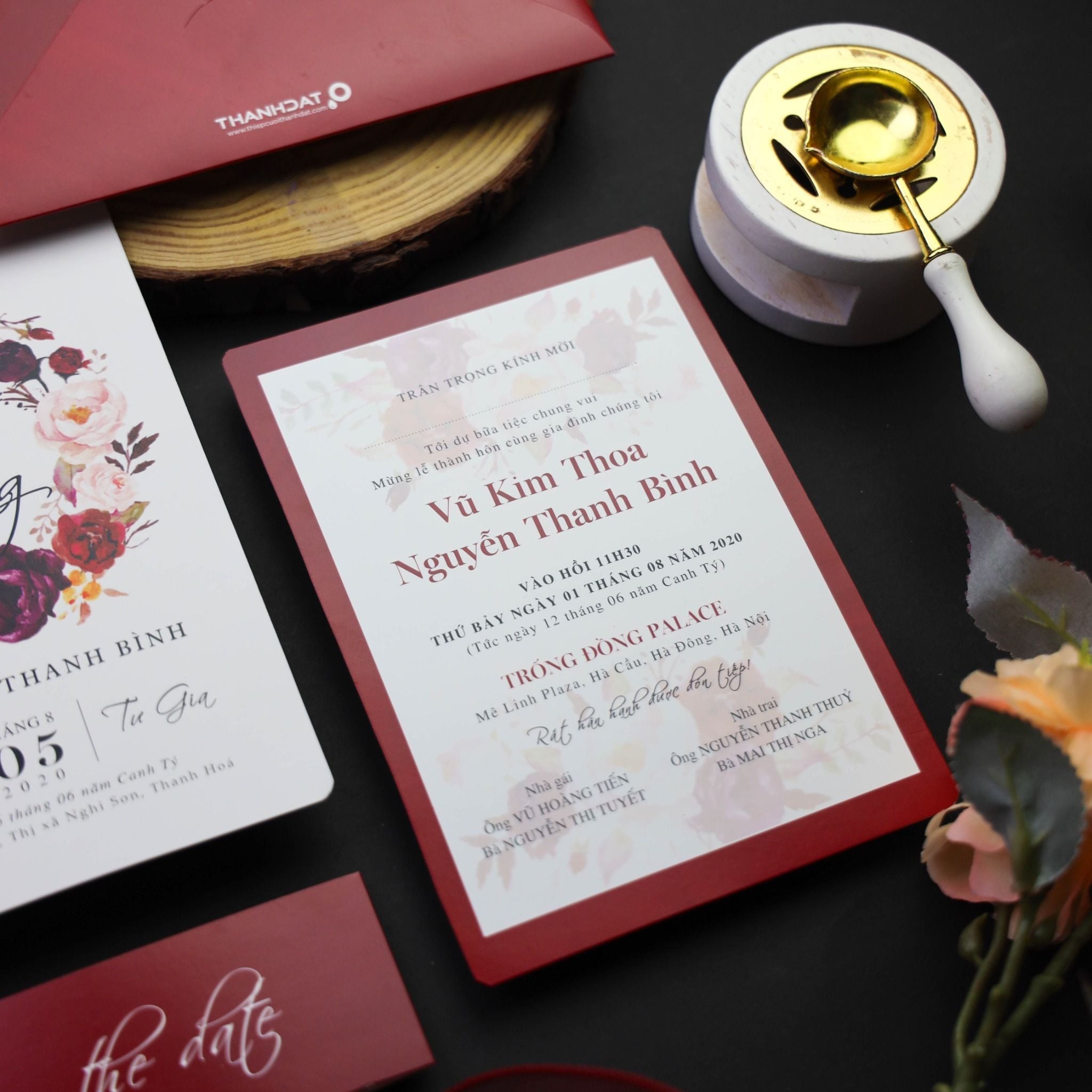  Ngập Tràn Yêu Thương – Eternal in Burgundy ∞ TD-H040 