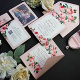  Thiệp Cưới Hoa Hồng Nồng Nàn – Blooming Love Invitation ∞ TD-B0026 