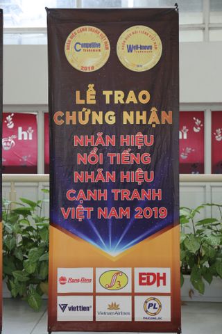 JPC đạt danh hiệu “Top 50 Nhãn hiệu Nổi tiếng Việt Nam