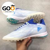  Adidas X Speedflow 1 TF trắng xanh dương 