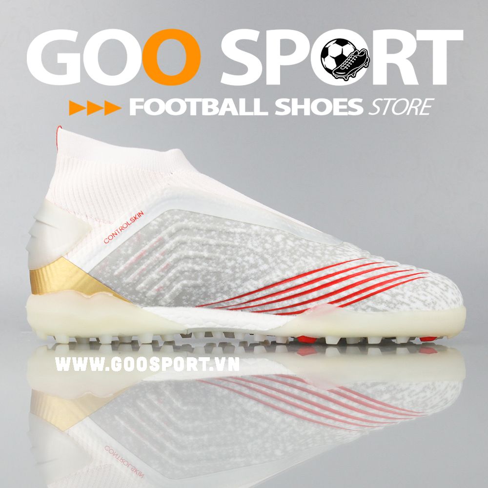  Adidas Predator 19+ TF trắng 