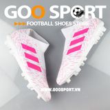  Adidas Nemeziz 18+ FG trắng hồng 