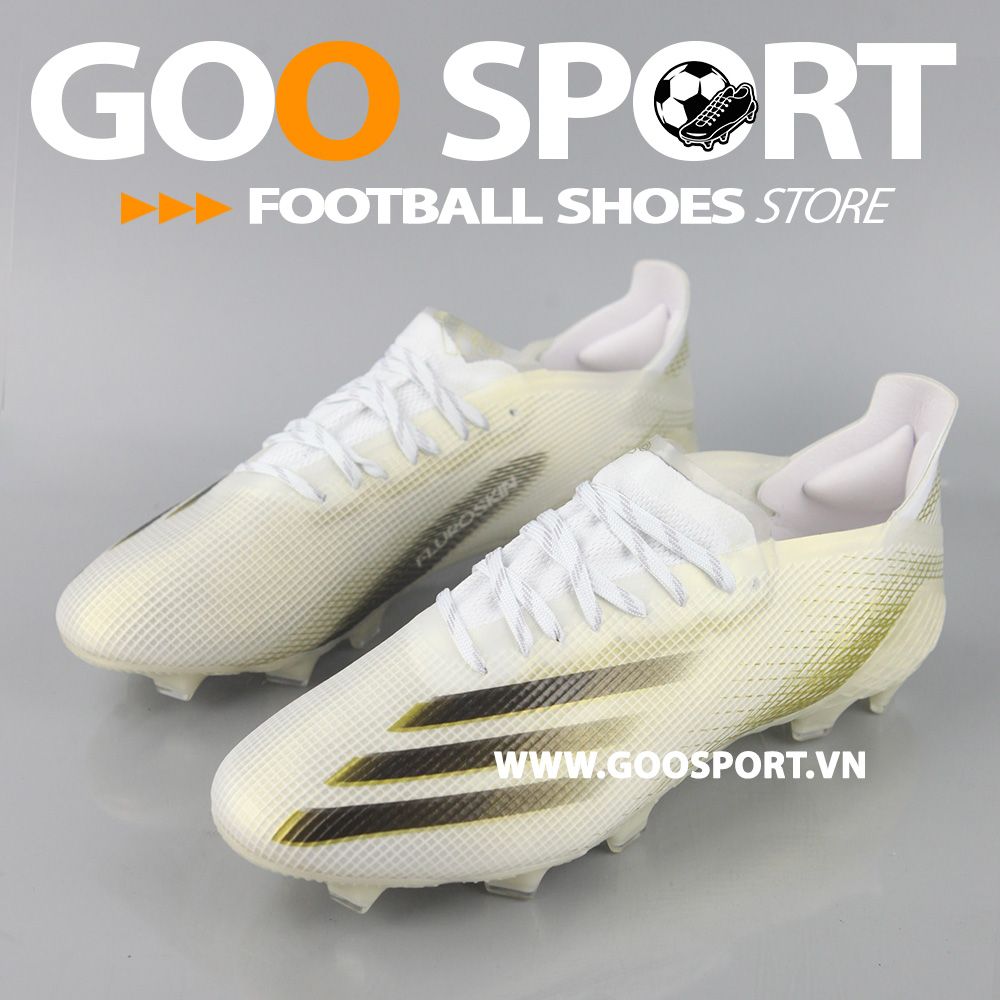  Adidas X Ghosted.1 FG kem sọc đen - giày bóng đá sân cỏ tự nhiên 