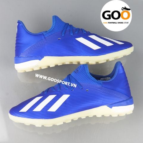  Adidas X 19.1 TF Xanh Dương Trắng 