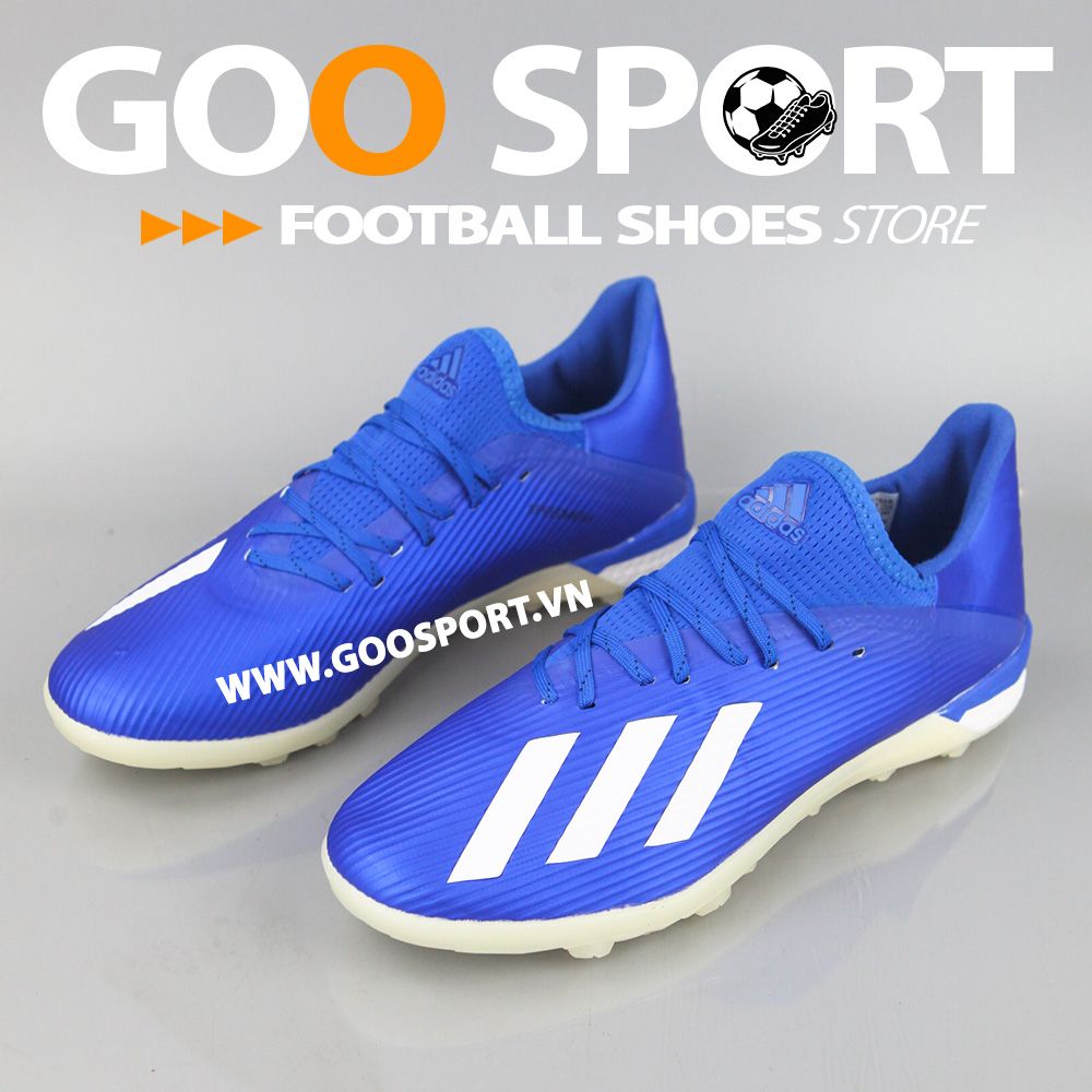  Adidas X 19.1 TF Xanh Dương Trắng 