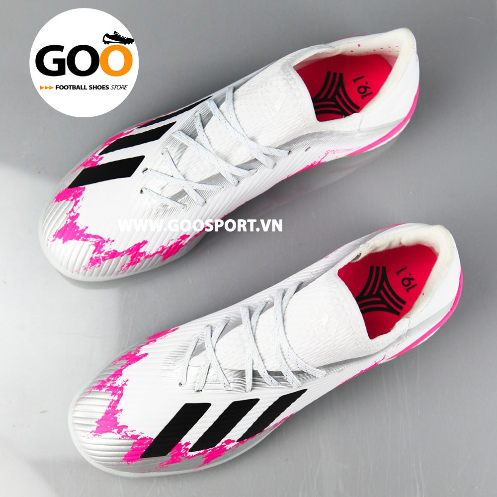  Adidas X 19.1 TF trắng hồng 