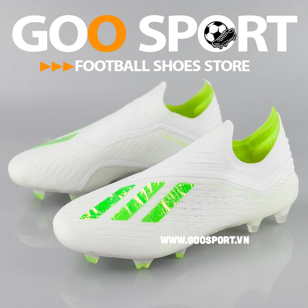 Adidas X 19+ FG trắng - Giày đá bóng sân cỏ tự nhiên 