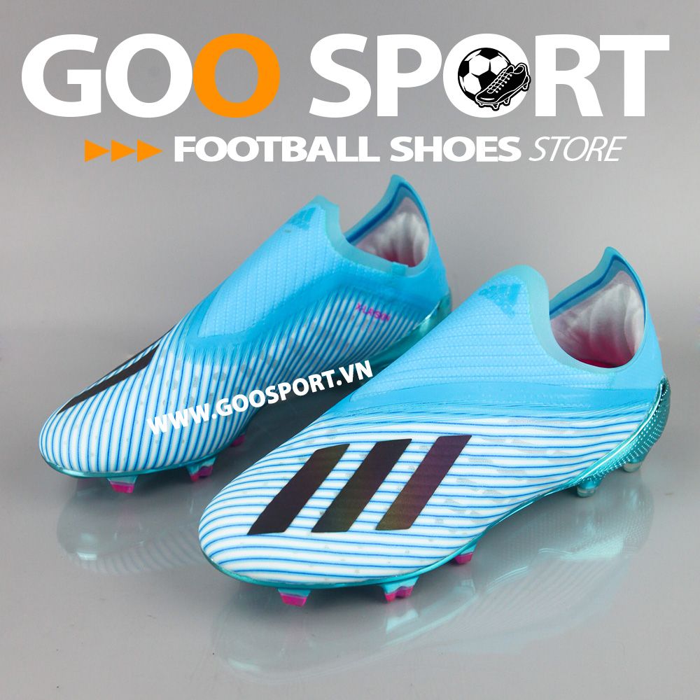  Adidas X 19+ FG xanh ngọc - Giày đá bóng sân cỏ tự nhiên 