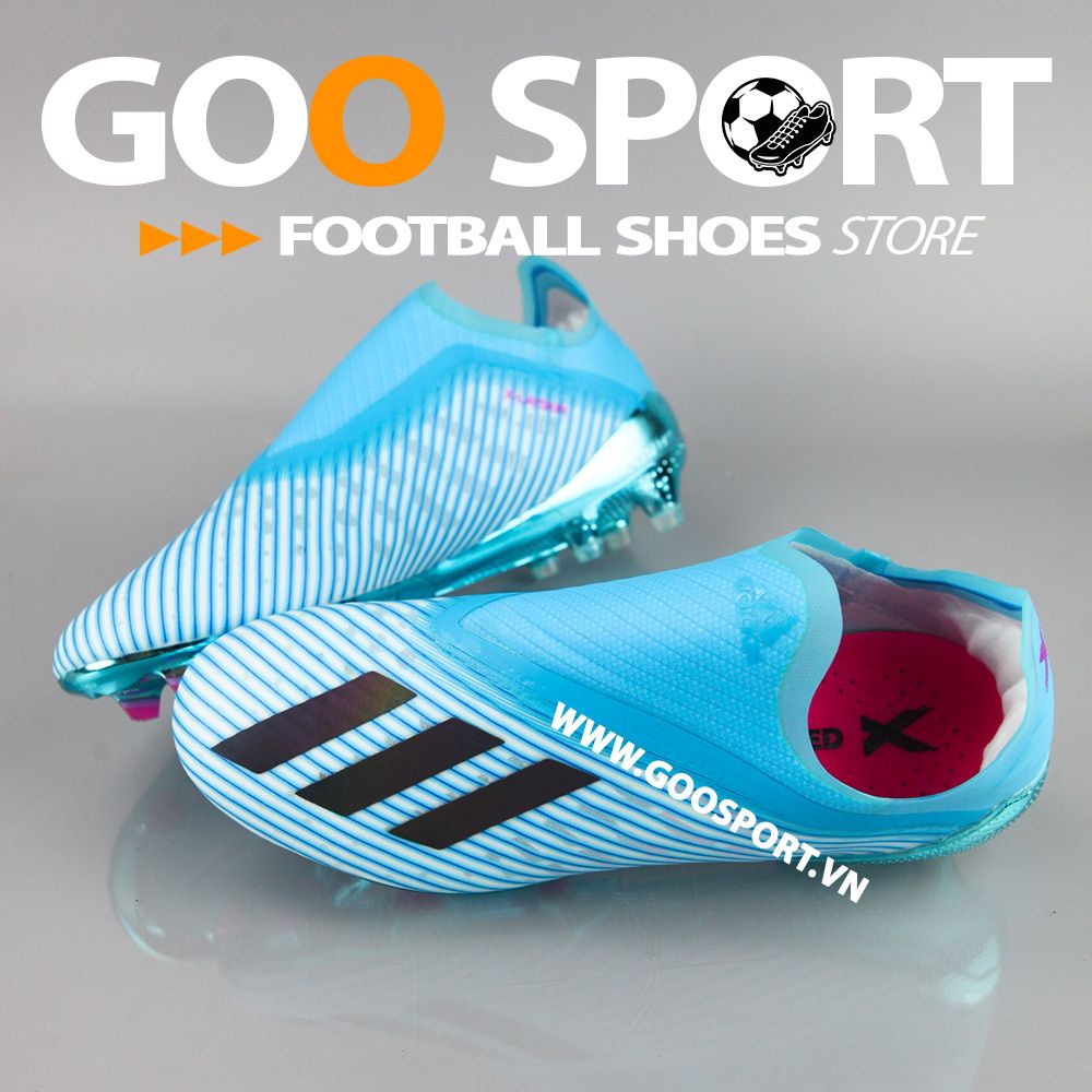  Adidas X 19+ FG xanh ngọc - Giày đá bóng sân cỏ tự nhiên 