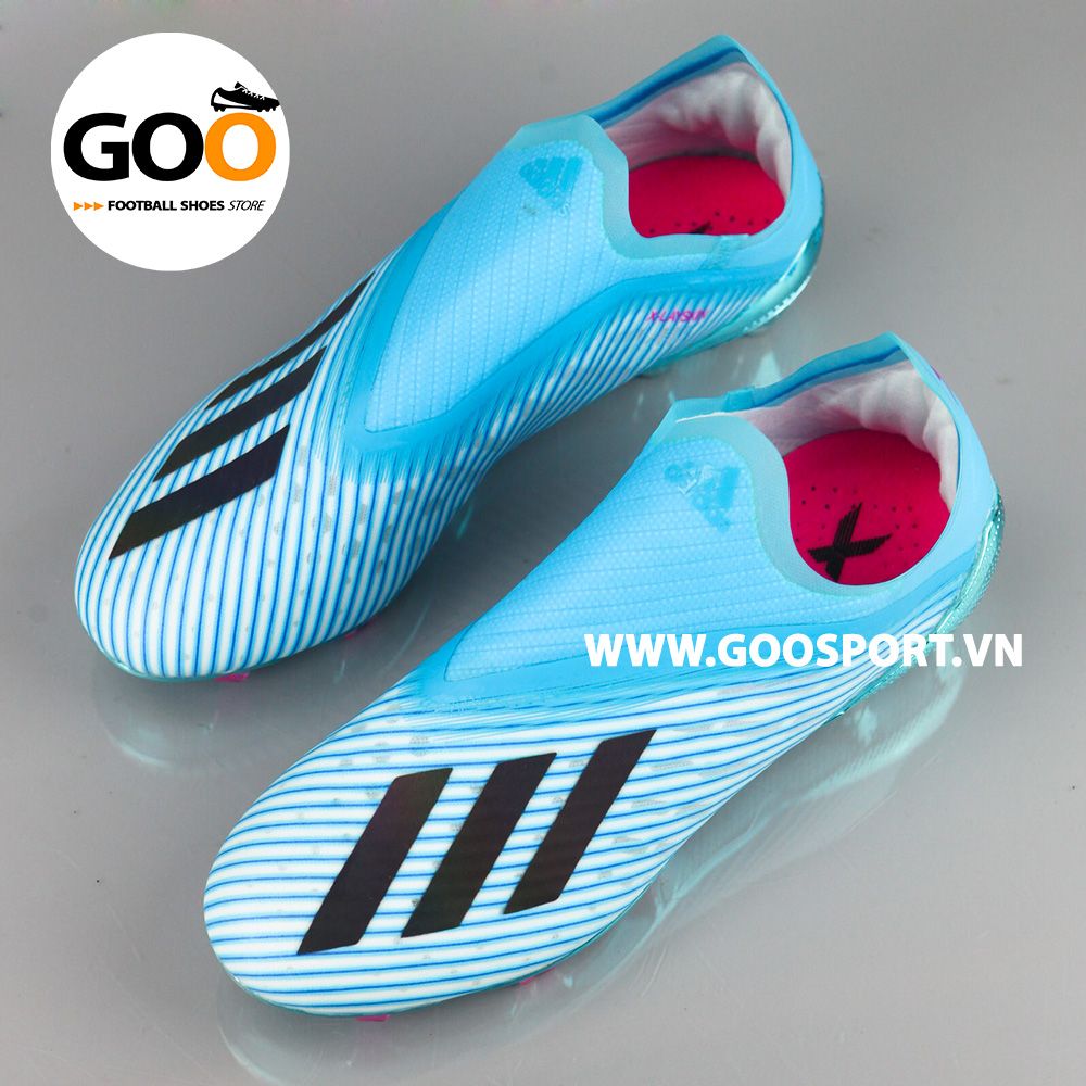  Adidas X 19+ FG xanh ngọc - Giày đá bóng sân cỏ tự nhiên 