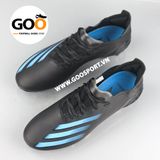  Adidas X Ghosted.1 FG đen xanh dương - giày bóng đá sân cỏ tự nhiên 