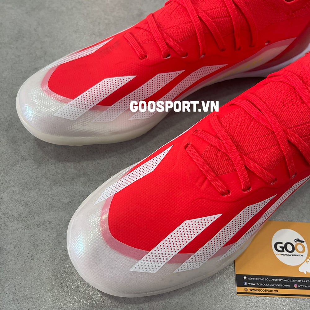  Adidas X Superfast 1 TF đỏ trắng 