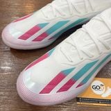  Adidas X Superfast 1 TF trắng sọc xanh đỏ 