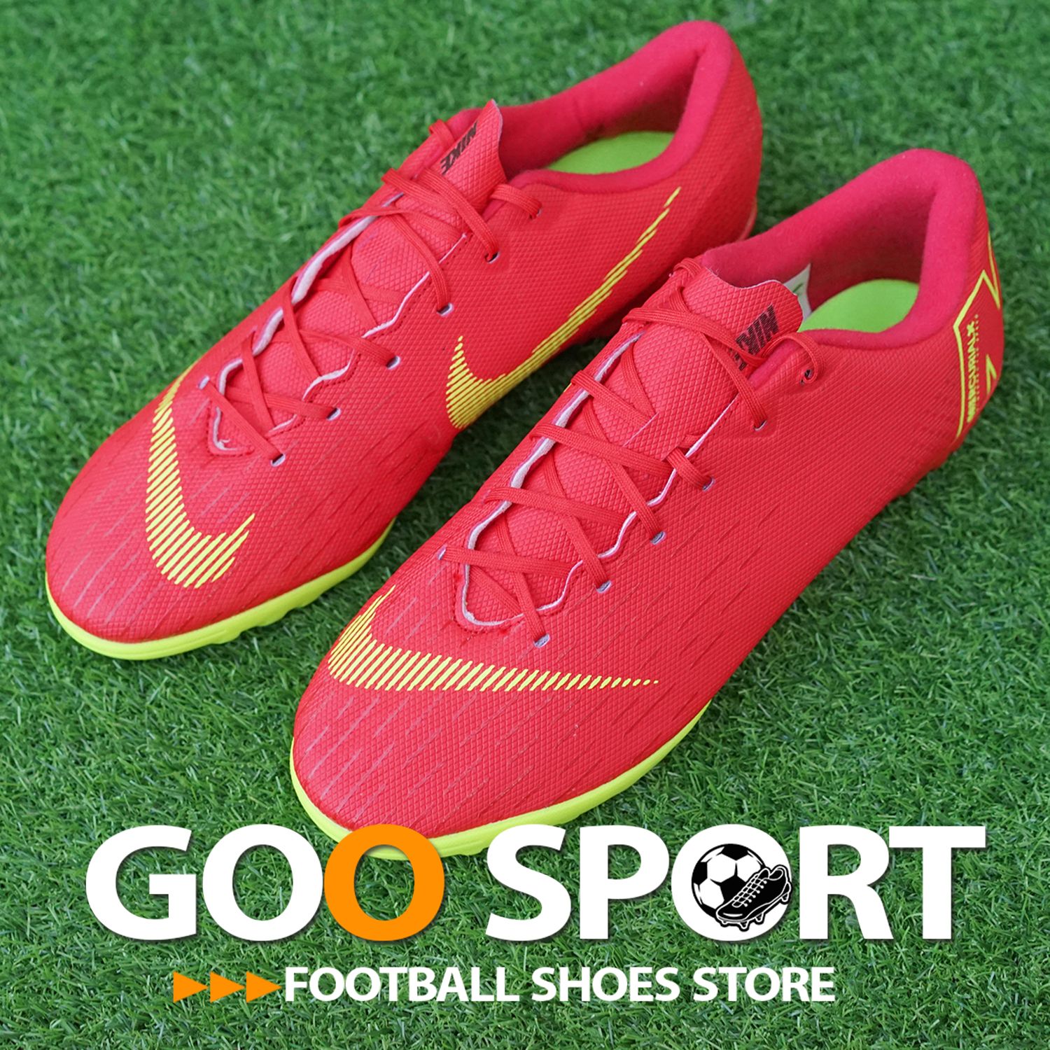  Nike Mercurial Vapor 12 TF đỏ 