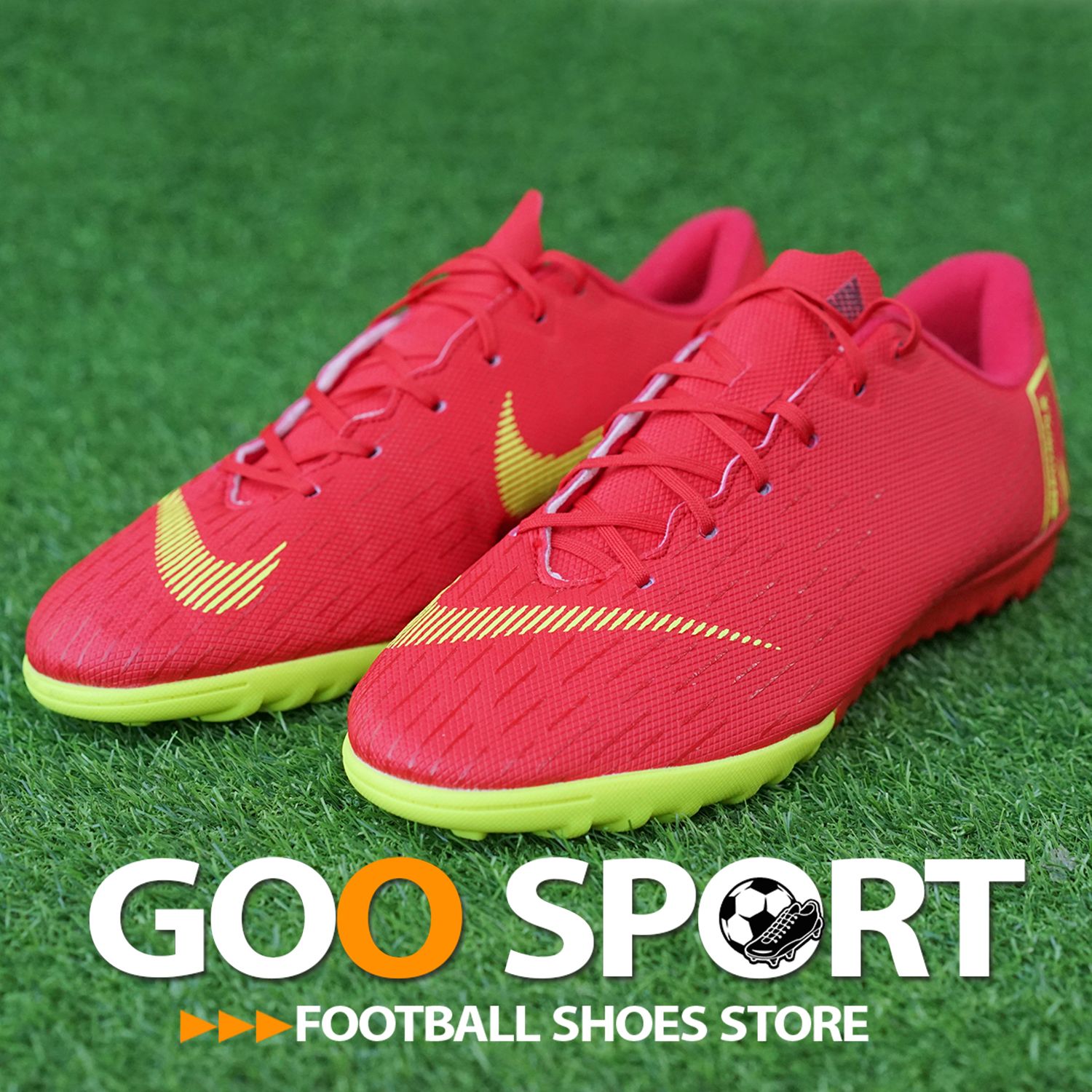  Nike Mercurial Vapor 12 TF đỏ 