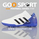  Adidas Nemeziz 18.3 TF trắng xanh dương 