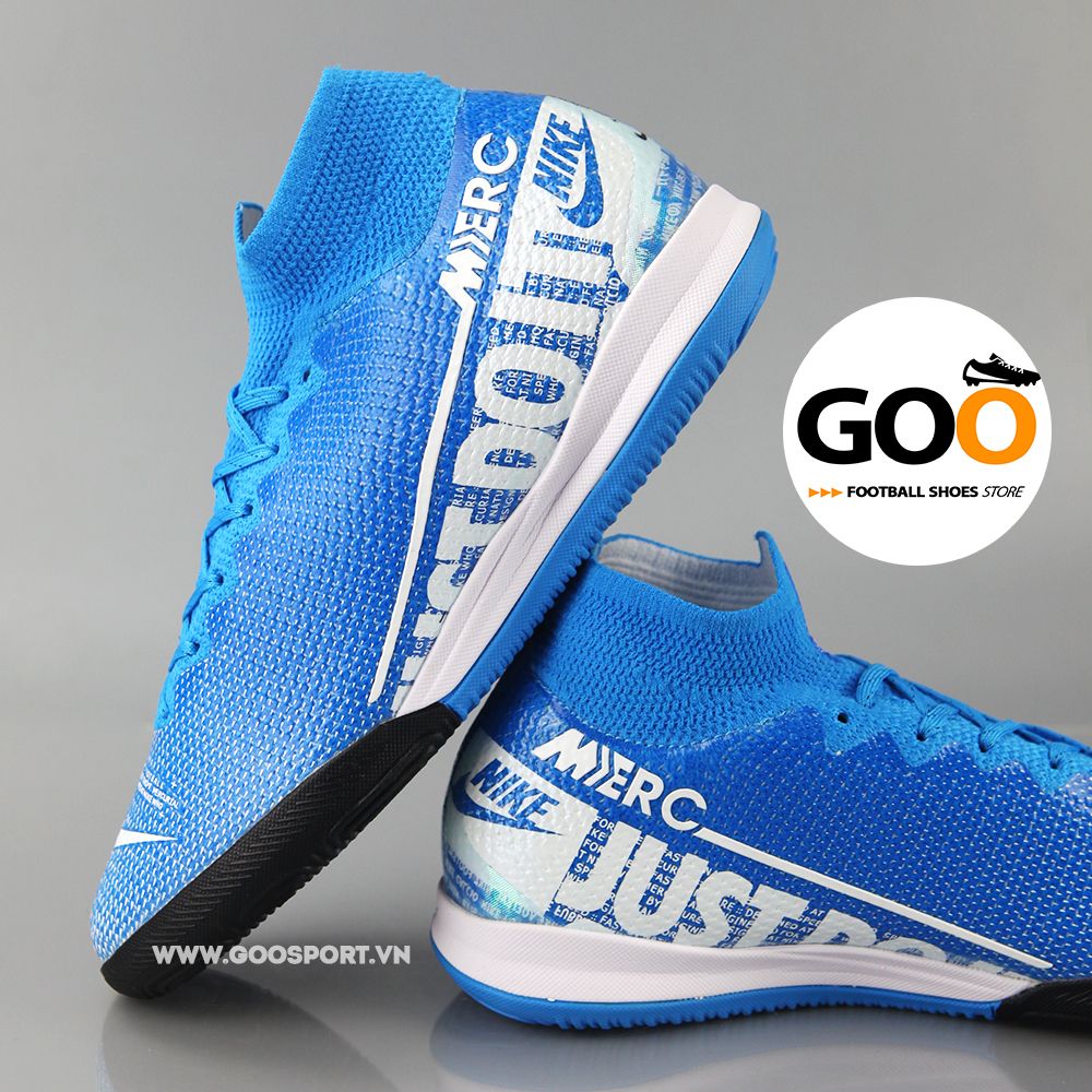  Nike Mercurial Superfly 7 IC xanh dương 