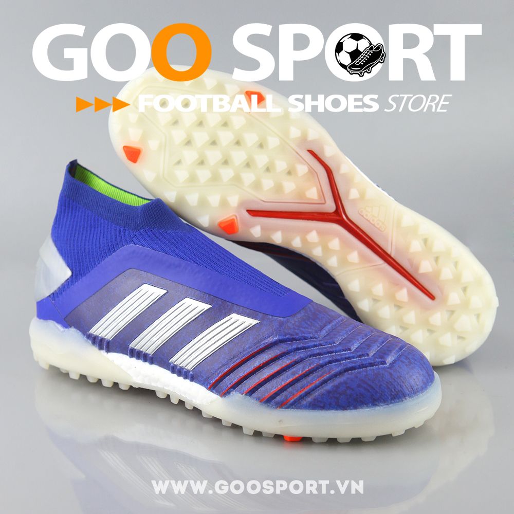  Adidas Predator 19+ TF xanh dương 