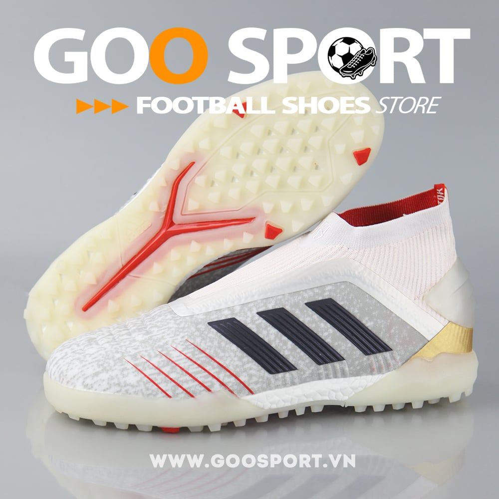  Adidas Predator 19+ TF trắng 