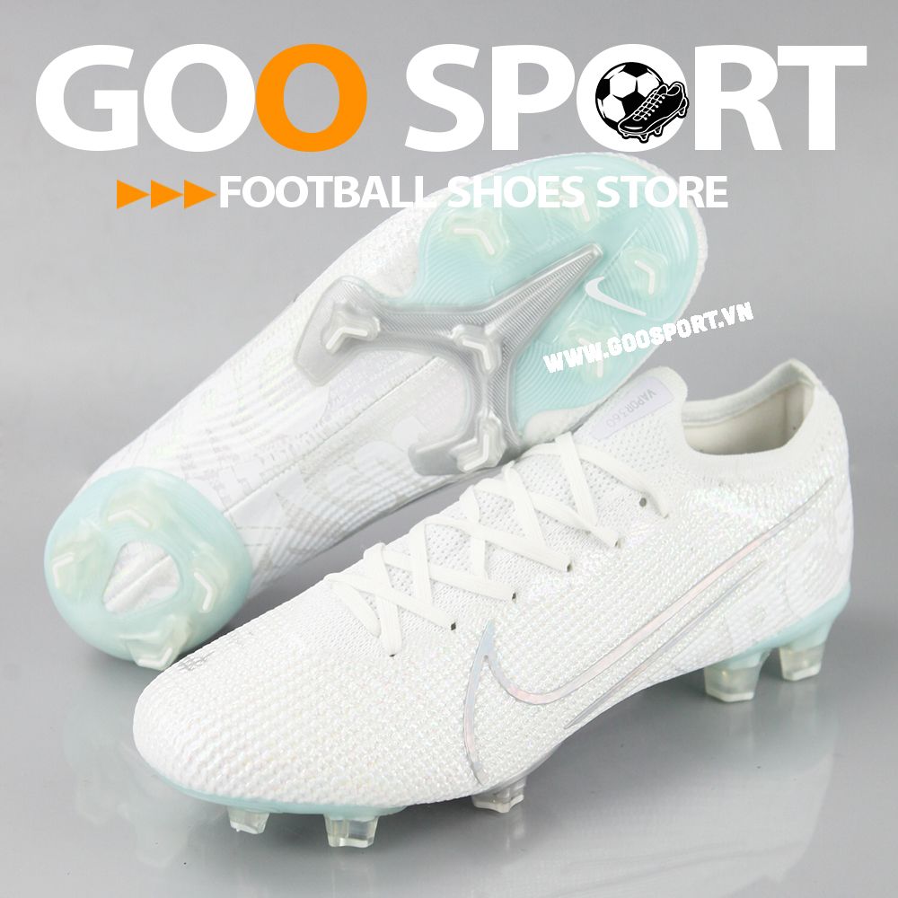  Nike Mercurial Vapor 13 FG trắng full - Giày đá bóng sân cỏ tự nhiên 