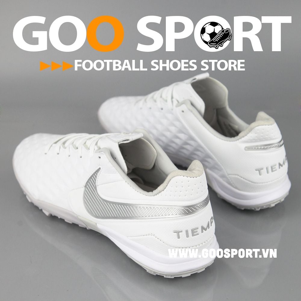  Nike Tiempo 8 TF trắng full 