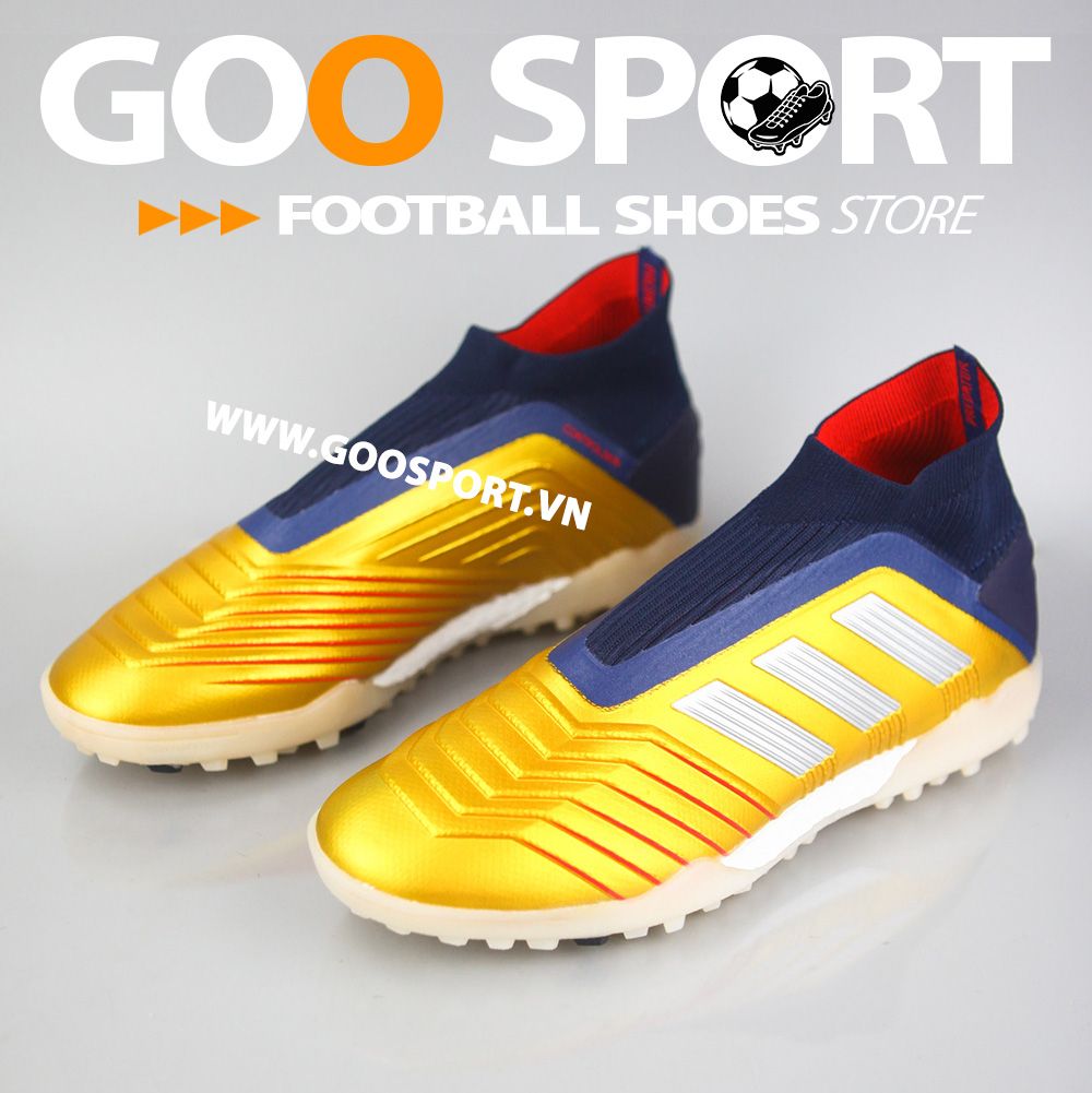  Adidas Predator 19+ TF vàng đồng 