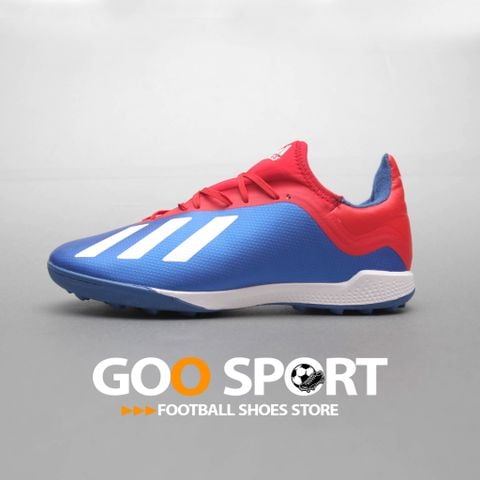  Adidas X 18.3 TF xanh đỏ 