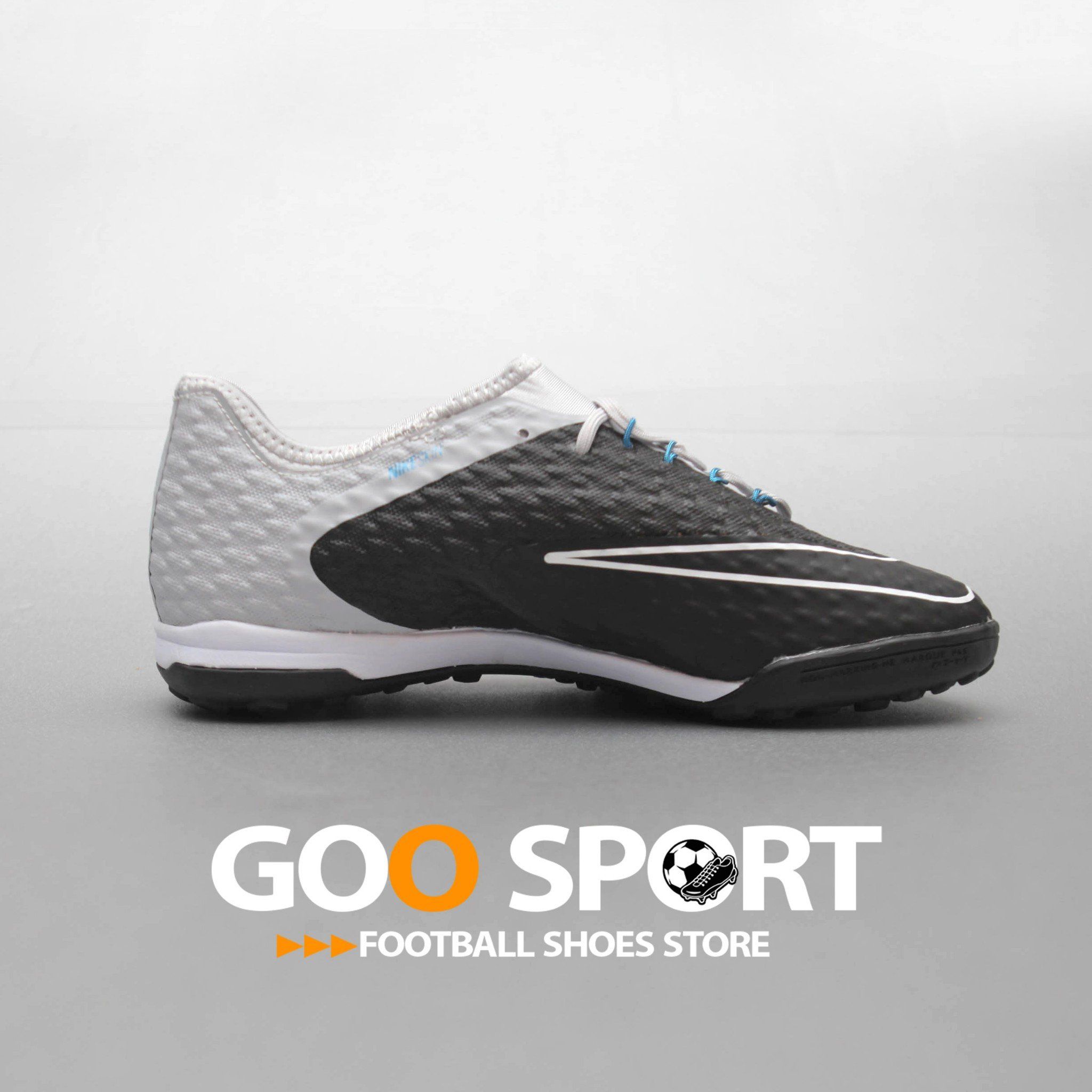 GIÀY ĐÁ BANH SUPER FAKE NIKE HYPERVENOM X FINALE II TF XÁM ĐEN HCM HN – GOO  SPORT