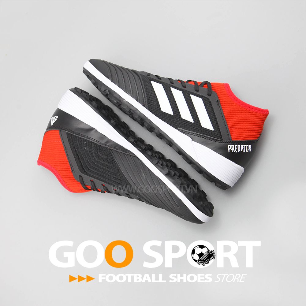  Adidas Predator 18.3 TF đen đỏ 