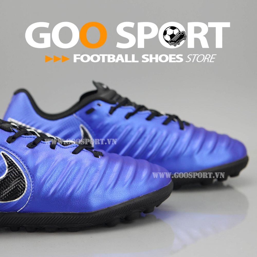  Nike Tiempo 7 TF xanh dương 