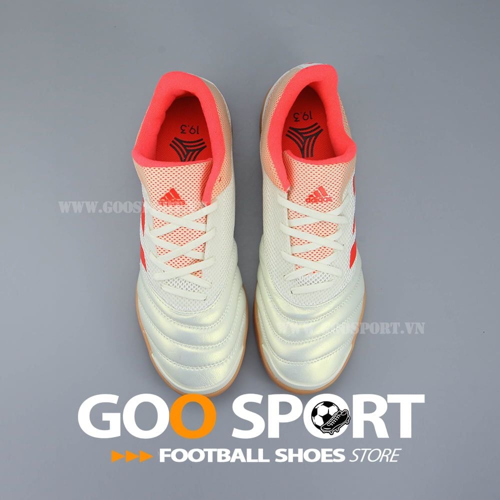 GIÀY ĐÁ BÓNG ADIDAS COPA 19.3 IC TRẮNG ĐỎ REPLICA – GOO SPORT