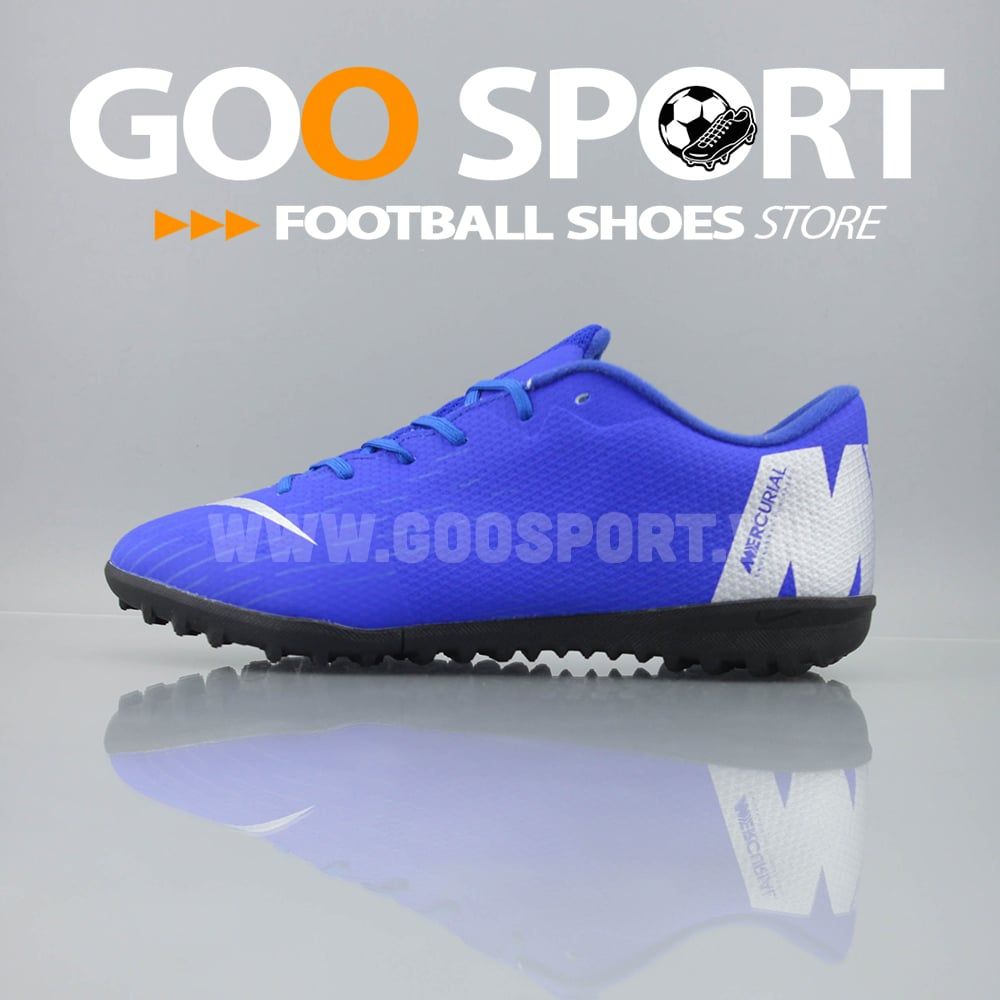  Nike Mercurial Vapor 12 TF xanh dương 