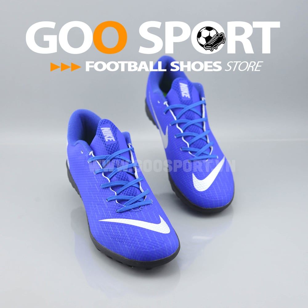  Nike Mercurial Vapor 12 TF xanh dương 