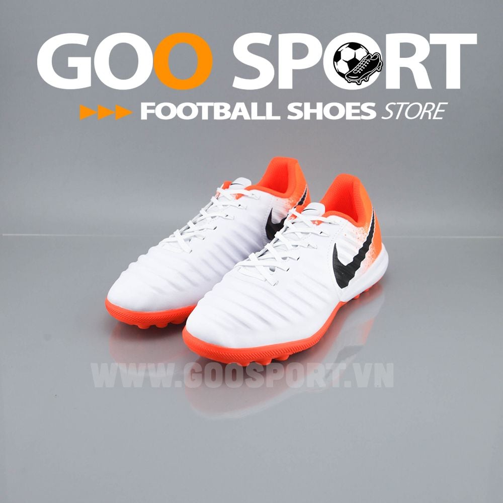  Nike Tiempo 7 TF trắng cam 