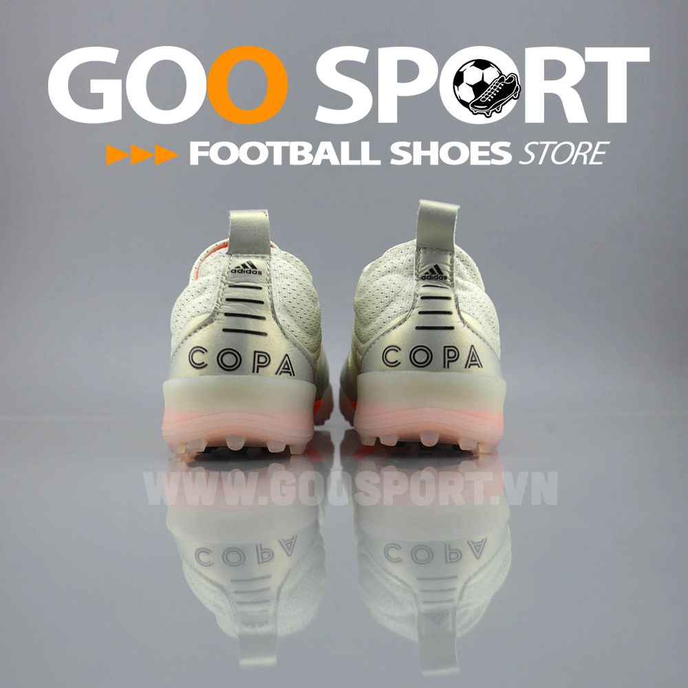  Adidas Copa 19.1 TF trắng cam 