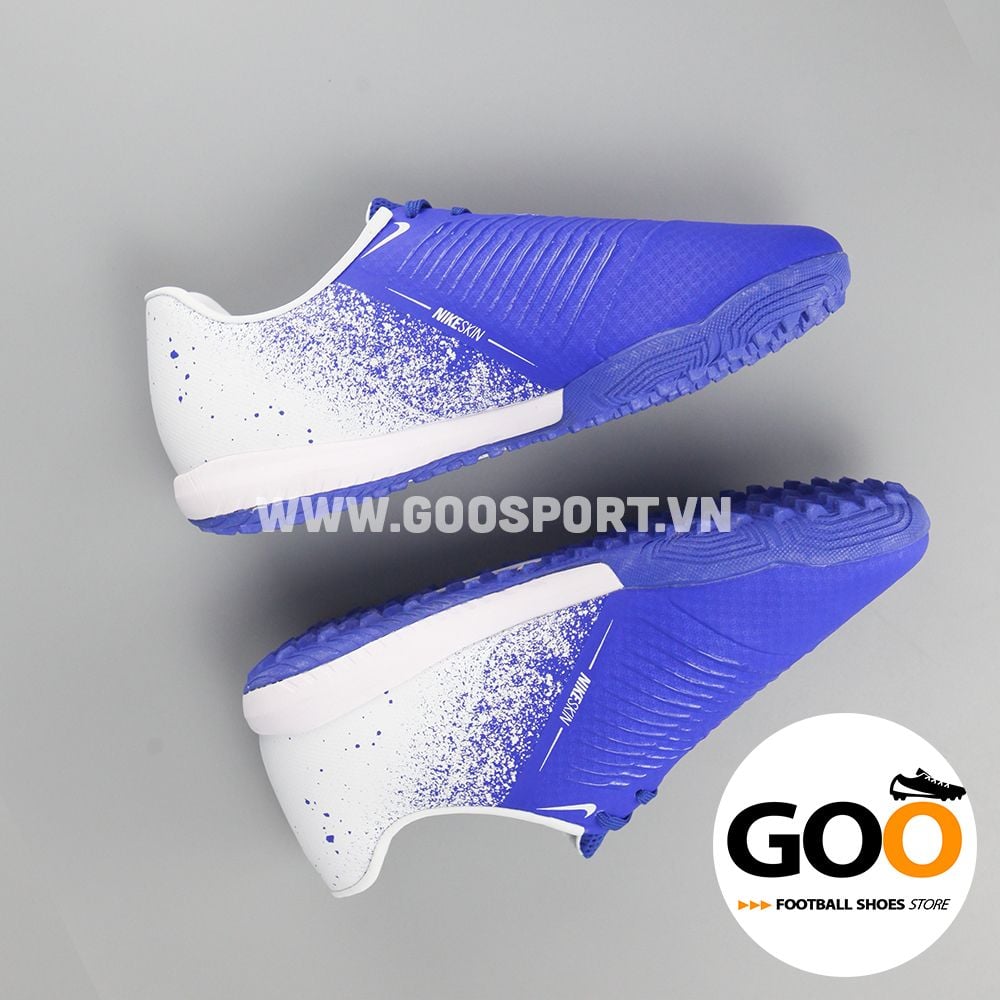  Nike Phantom Venom TF trắng xanh dương 